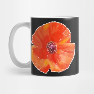 Scarlet Poppy Mug